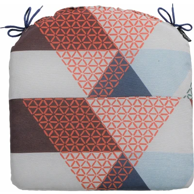 Afbeelding van Madison zitkussen 46 x 48 cm Triangle katoen/polyester blauw