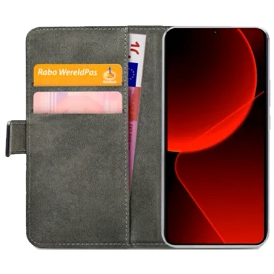 Afbeelding van Mobilize PU leer Book Case Zwart Xiaomi 13T/13T Pro