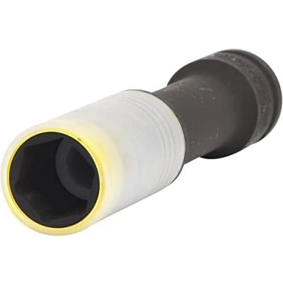 Afbeelding van KS Tools, Dopsleutel + dopmoer, SlimPOWER aluminium randstopcontact extra lang (19 mm)