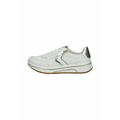 Afbeelding van ara Sapporo damessneakers, wit, zilver, platina, 37,5 EU, EU breed