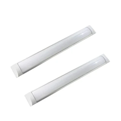 Afbeelding van JANDEI 2 x ledlampen, dun, 36 W, neutraal wit, 4200 K, lamp voor werkruimtes, industriële ruimtes, huizen