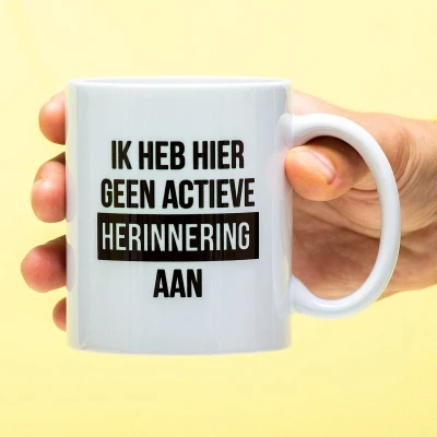 Afbeelding van Mok Actieve Herinnering