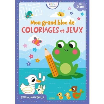 Image de Mon grand bloc de coloriages et jeux