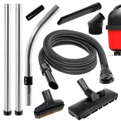 Afbeelding van Spares2go Compleet Nat &amp; Droog 2.5 m Hoover Slang, Staven, Vloer Mini Tool Kit voor Numatic Henry Hetty etc Stofzuigers