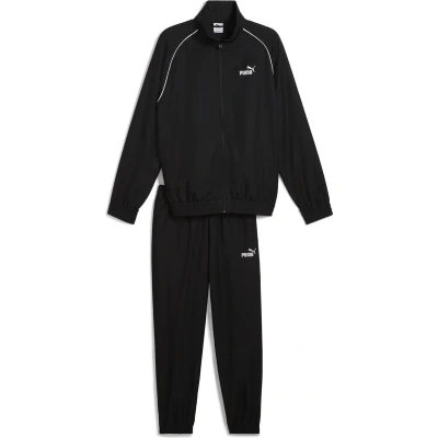 Afbeelding van Puma Piping SET Trainingspak, Heren, Maat: XL, Black