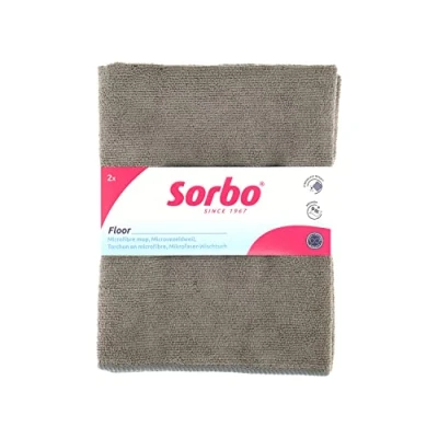 Afbeelding van Sorbo Microvezeldweil Uni 50x60 cm 2 stuks