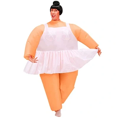 Afbeelding van Opblaasbaar ballerina kostuum Verkleedkleding One size