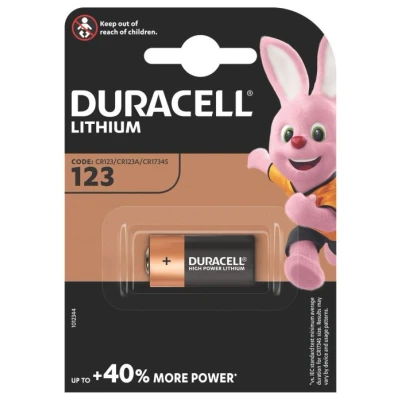 Image de Duracell pile lithium dl123 ultra 10581
