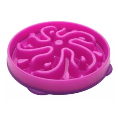 Afbeelding van Pawise Slow Feeder Flower Grijs Hondenvoerbak 30x30x5 cm