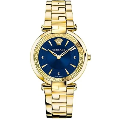 Afbeelding van Versace VE2L00621 horloge vrouw Roestvrij Staal goud