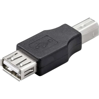 Afbeelding van Renkforce USB 2.0 Adapter [1x bus A 1x B stekker] RF 4613072