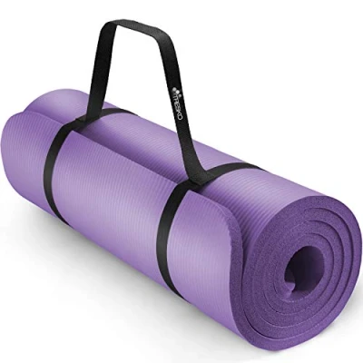 Afbeelding van Yoga mat Lila 1 cm dik