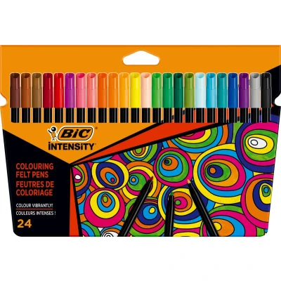 Afbeelding van Bic Viltstift Intensity Up, Etui Van 24 Stuks