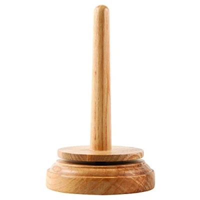 Image de Groves + Banks Fil à filer en bois et porte fil, bois, brun, 9,5 x 16 cm
