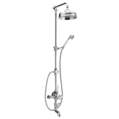 Afbeelding van Huber Croisette Bad Douchecombinatie 20cm Brons 592.CS21H.BA