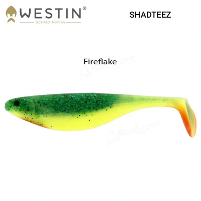 Afbeelding van Westin Shad Teez 9cm 7g Kleur : Fireflake