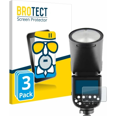 Afbeelding van BROTECT Screenprotector voor Godox V1 Folie Beschermfolie Beschermglas matte (3 Stuks)