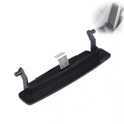 Afbeelding van Centrale Armsteun Vergrendelingsslot, Vervanging Auto Middenarmsteun Reparatie Slot Clip voor A6 C6 2005 2011, Zwart(1)