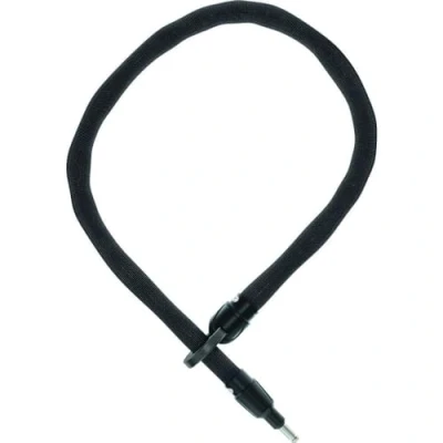 Afbeelding van ABUS IvyTex Adaptor Chain 6KS + slottas ST5950 fietsslot met vuil en vochtbestendige hoes, 6 mm dikke ketting, zwart