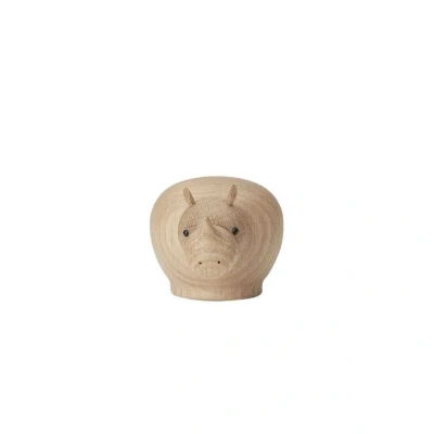 Afbeelding van Woud Rina Rhinoceros small solid oak matt clear lacquer