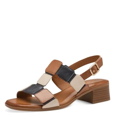 Afbeelding van Tamaris COMFORT Essentials Dames Sandalen NAVY COMB Maat 38