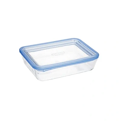Image de Zero plastic boite de conservation rectangulaire 100% verre