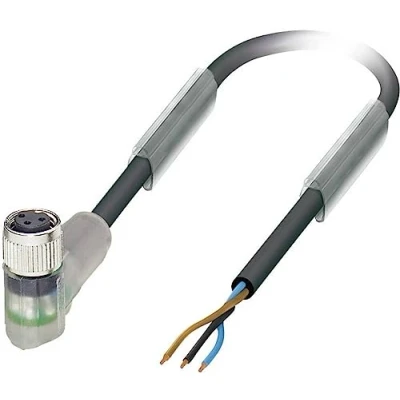 Afbeelding van Phoenix Contact 1671072 Sensor/actuator connector, geassembleerd M8 Aantal polen: 3 Bus, haaks 3.00 m 1 stuk(s)