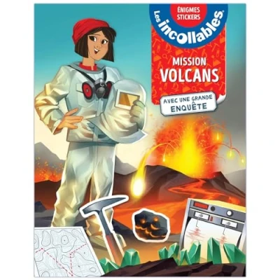 Afbeelding van MISSION VOLCANS MES ENIGMES STICKERS