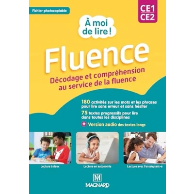Afbeelding van A MOI DE LIRE CE1 CE2 FLUENCE FICHIER PHOTOCOPIER