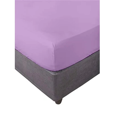 Afbeelding van Miracle Home Verstelbaar elastisch hoeslaken voor 135 cm breed bed, paars