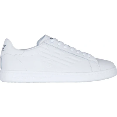 Afbeelding van EA7 Emporio Armani Classic Unisex Sneakers laag, Maat: 43 1/3, White Leer