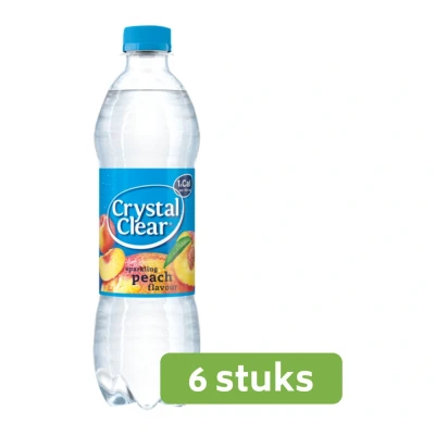 Afbeelding van Crystal Clear Peach 6x0,5l