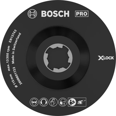 Image de BOSCH 2608601723 Disque de support X LOCK 115 mm SCM