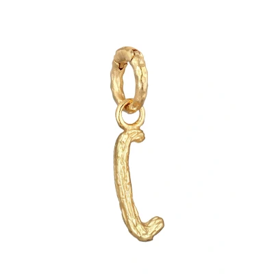 Afbeelding van Elli Organic Letter C Hanger goldcoloured, Dames, Maat: One Size, Gold coloured
