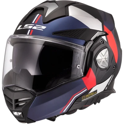 Afbeelding van LS2 FF901 Advant X systeemhelm Ultra blauw rood XS