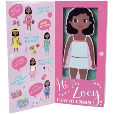 Afbeelding van Floss &amp; Rock Magnetische Aankleedpop Zoey