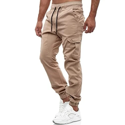 Afbeelding van Tazzio Cargobroek, Heren, Maat: Large, Beige