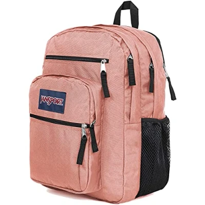 Image de JanSport BIG STUDENT Grand sac à dos, compartiment pour ordinateur portable 15 inch, Misty Rose (Rose)
