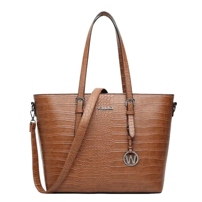 Afbeelding van Wimona Louise School/Workbag cognac