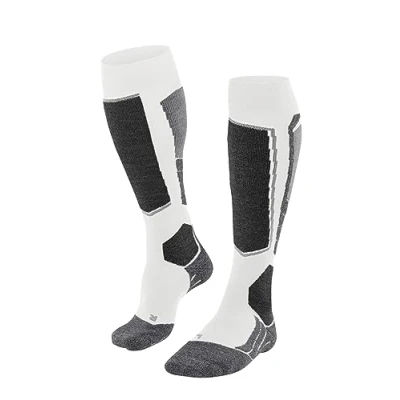 Afbeelding van FALKE SK2 Intermediate Vegan dames skiing kniekousen beige (off white) Maat: 39 40