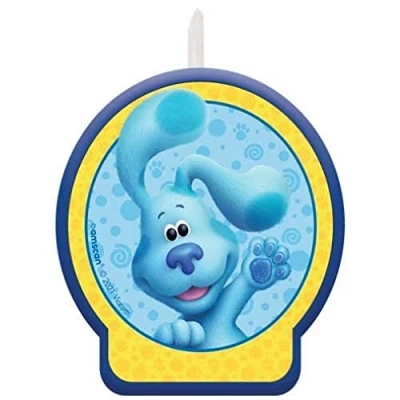 Afbeelding van Amscan Blue&#039;s Clues Verjaardagskaars