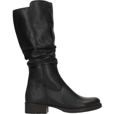 Afbeelding van Rieker Laarzen, Dames, Maat: 38, Black Leer