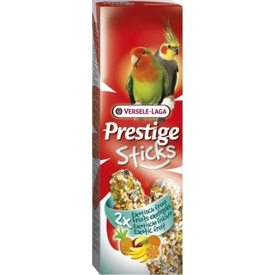 Afbeelding van Versele Laga Prestige Sticks Gropar Exotisch Fruit Vogelsnack 2x70 g