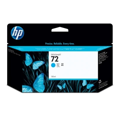 Image de HP 72 cartouche d&#039;encre DesignJet cyan, 130 ml