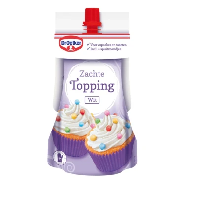 Afbeelding van Dr. Oetker Topping Wit 140g