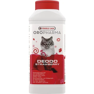 Afbeelding van Versele Laga Oropharma Deodo Geurverdrijver Kattenbakreinigingsmiddelen 750 g Aarbeiengeur