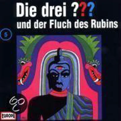 Afbeelding van Die Drei ??? 005 Und Der Fluch Des Rubins (Drei Fragezeichen). Cd