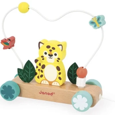 Afbeelding van Janod trekfiguur jaguar