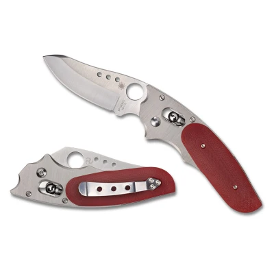 Afbeelding van Spyderco Zakmes Viele Phoenix Red VG 10 PE