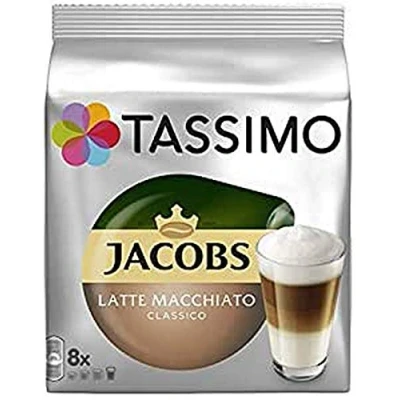 Image de 2,00 de remise 5 unités Tassimo Jacobs Latte Macchiato Classico 1.30 kg